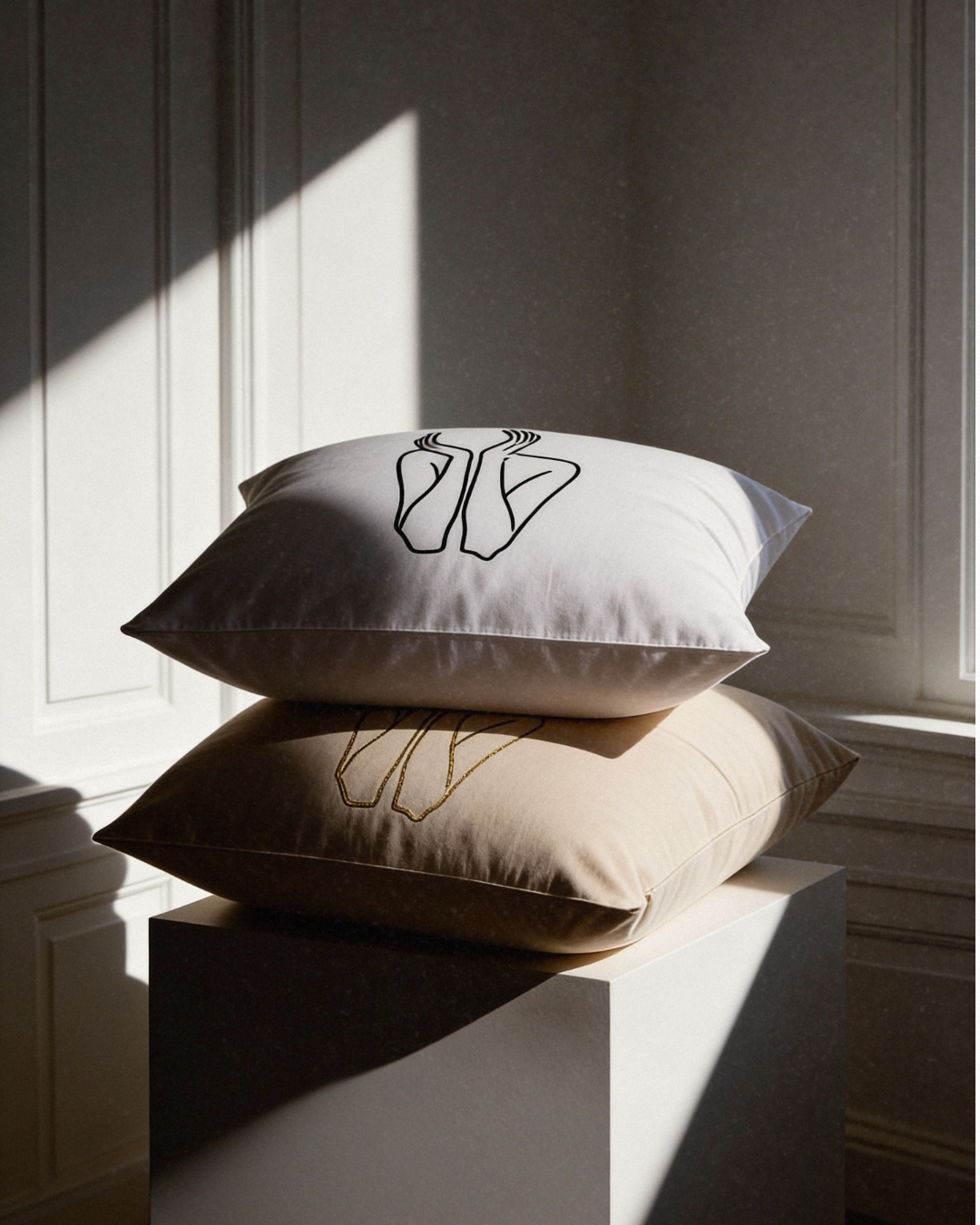 Housse de coussin, Contemplation: Natural