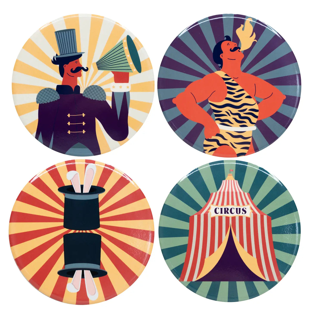 Sous-verres Circus