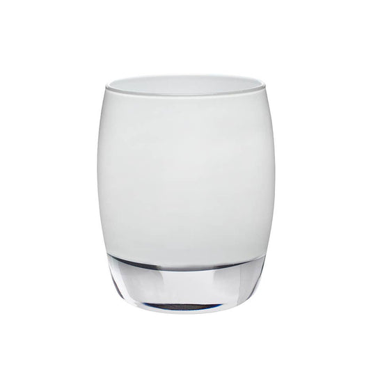 Bougeoir en Verre T-light ATLAS: Blanc