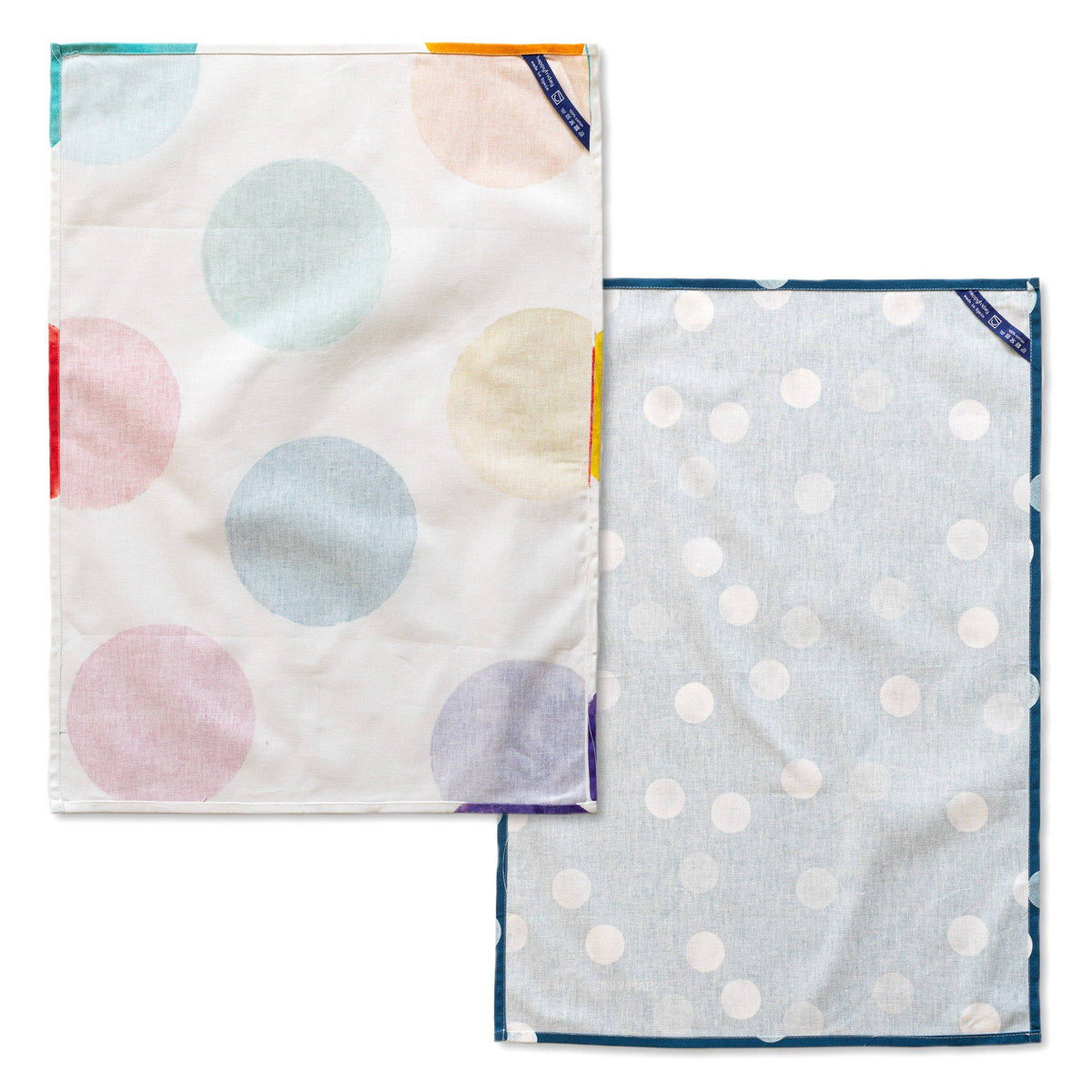Lot de 2 torchons de cuisine Confetti 70 x 50 cm