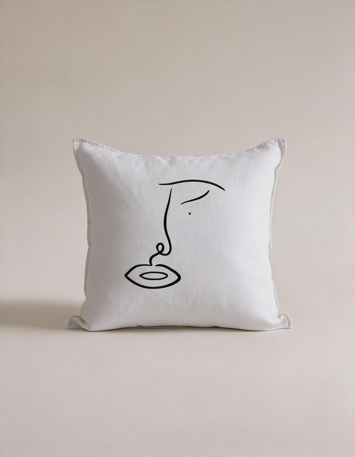 Housse de coussin, La moitié de moi: Naturel