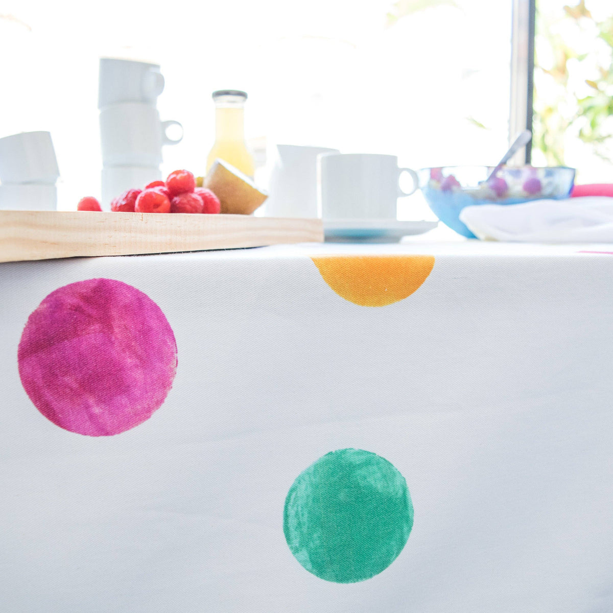 Nappe Confetti: 150 x 150 cm