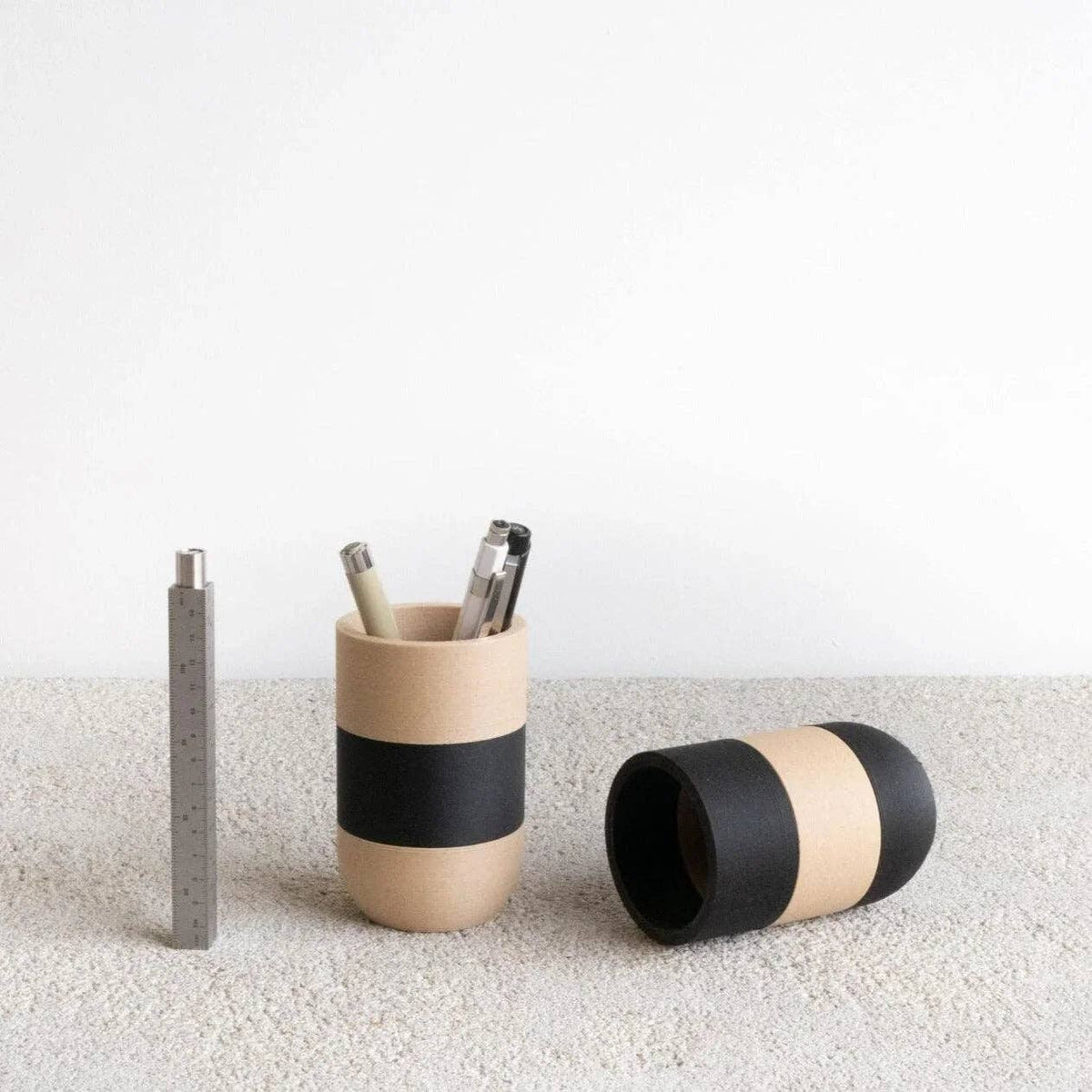 Porte-stylo bicolore