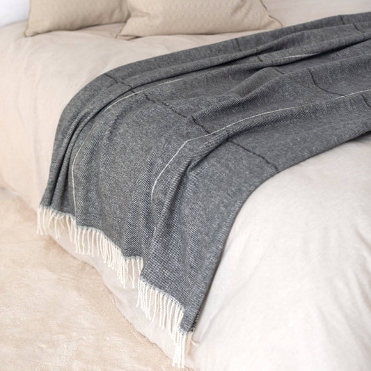 Plaid Marsh 130 x 170 cm gris