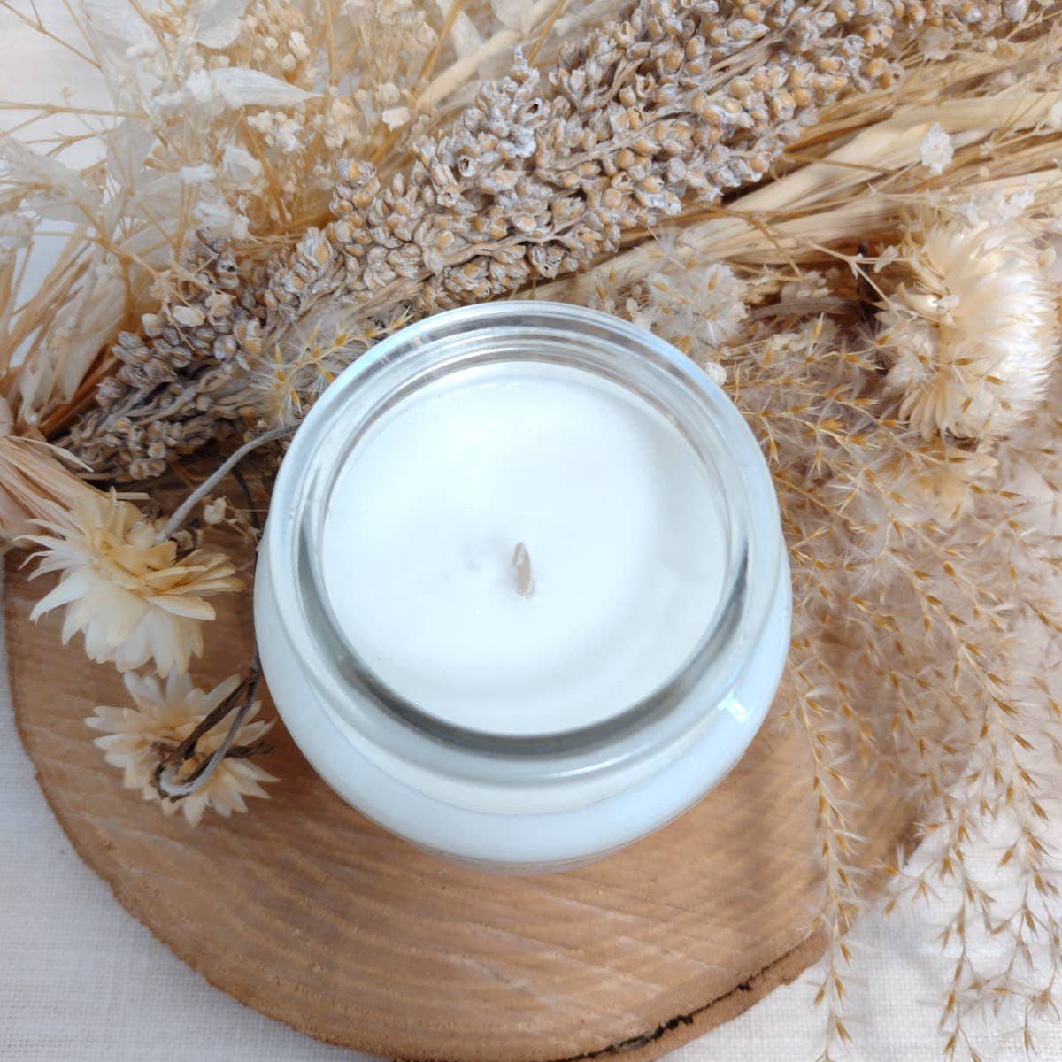Bougie Parfumée Menthe & Basilic - Cire végétale - 150 g