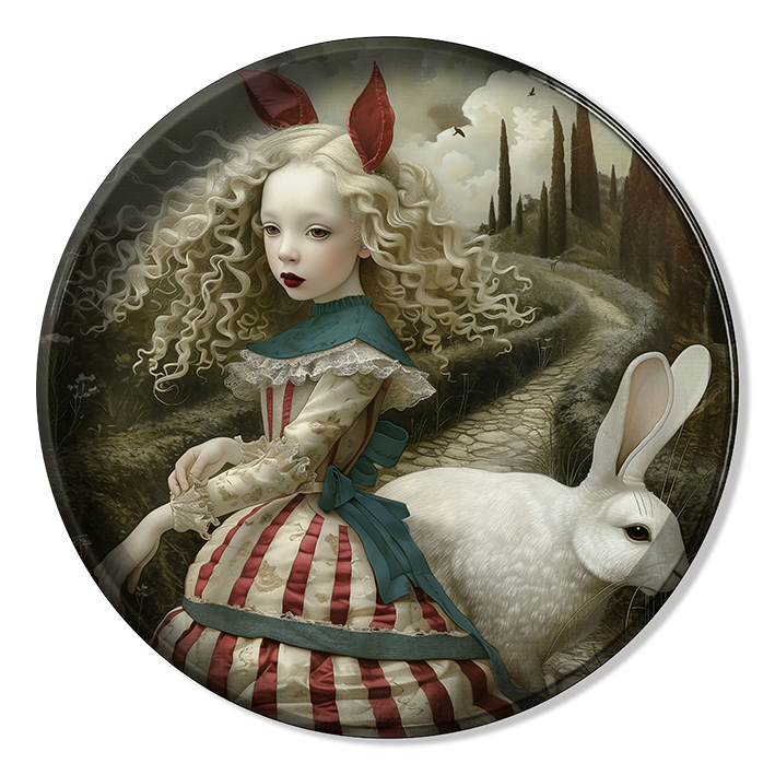 Plateau Alisa - Le lapin d'Alice