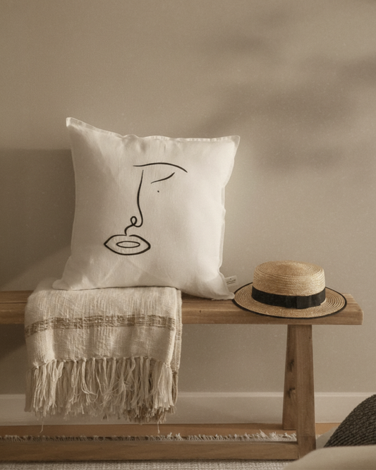 Housse de coussin, La moitié de moi: Naturel