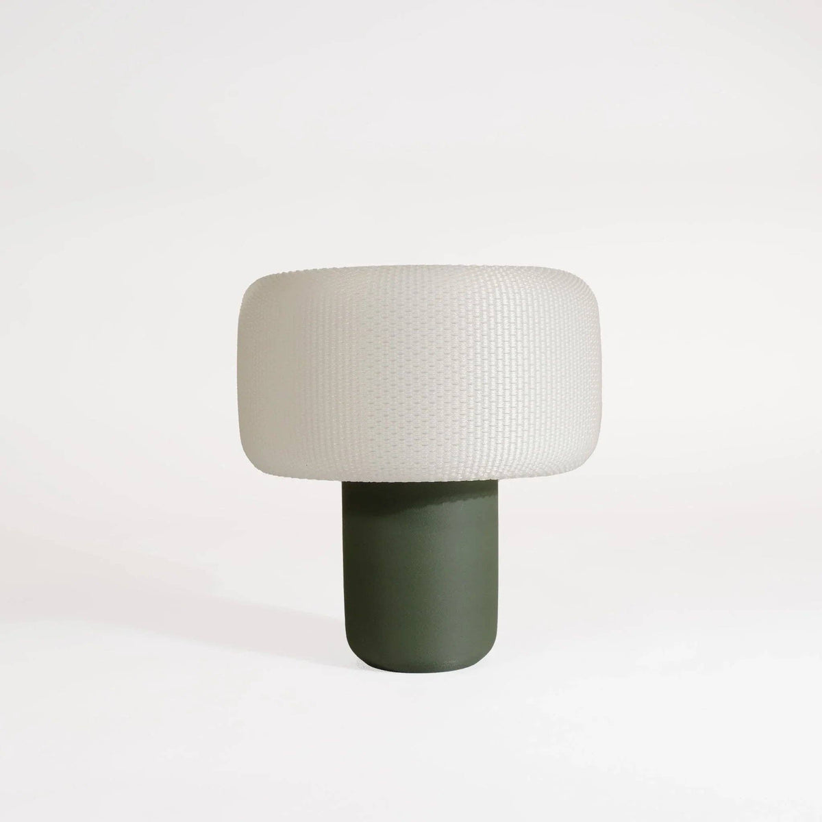 Lampe champignon  Verte