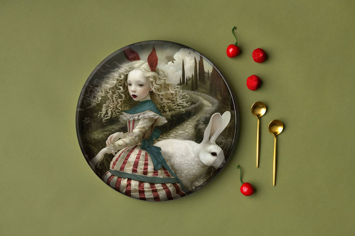 Plateau Alisa - Le lapin d'Alice