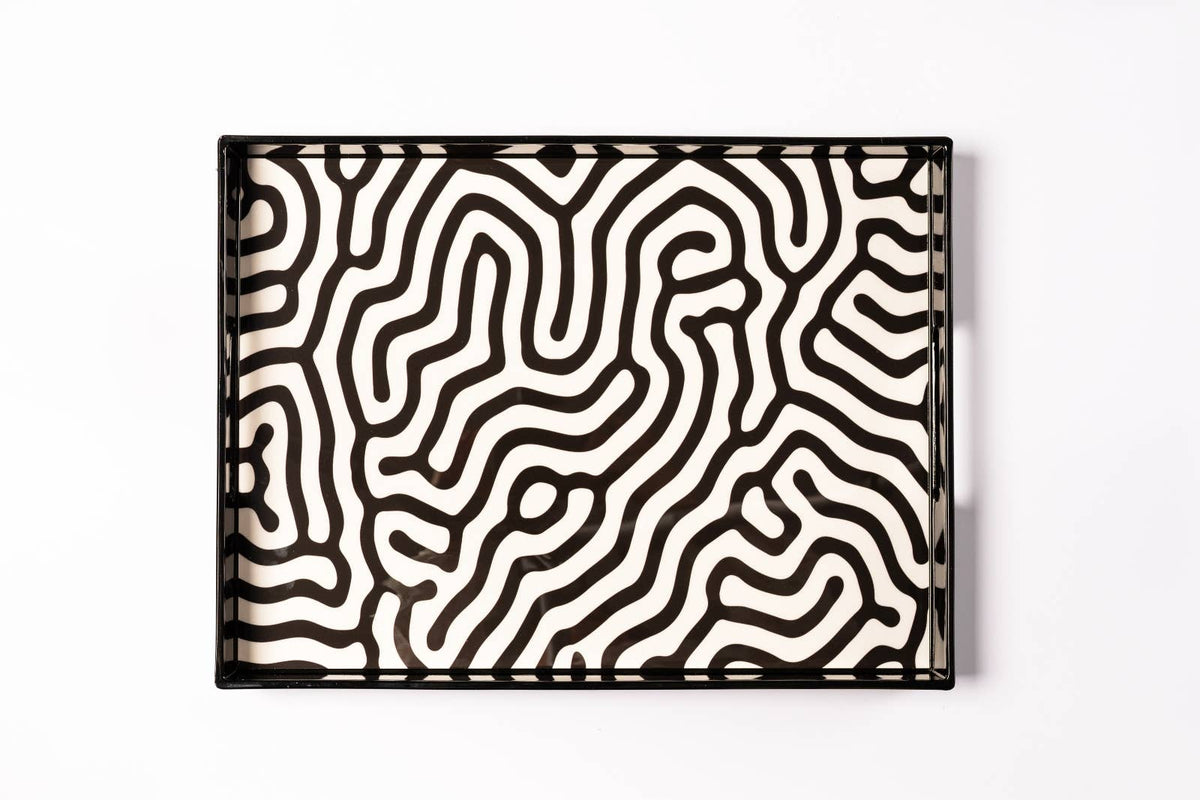 Plateau laqué Bauhaus