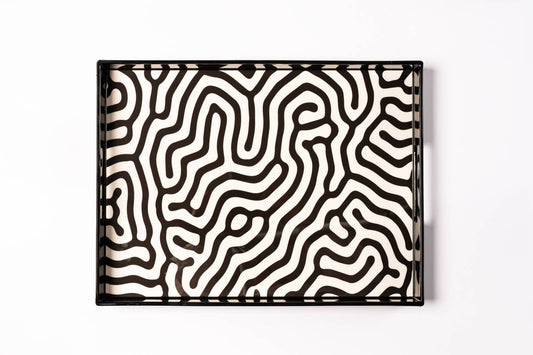Plateau laqué Bauhaus