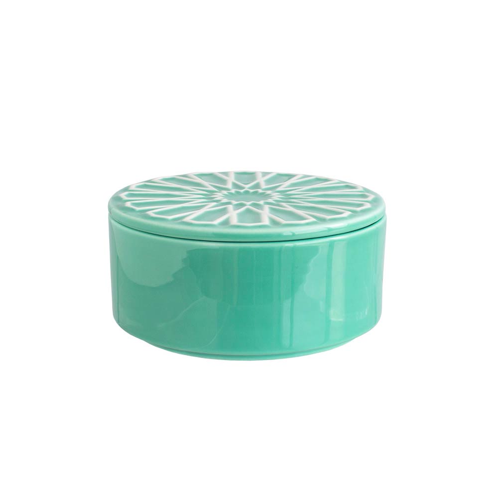 Boîte à Bijoux ALICATOS Ø12: Verde
