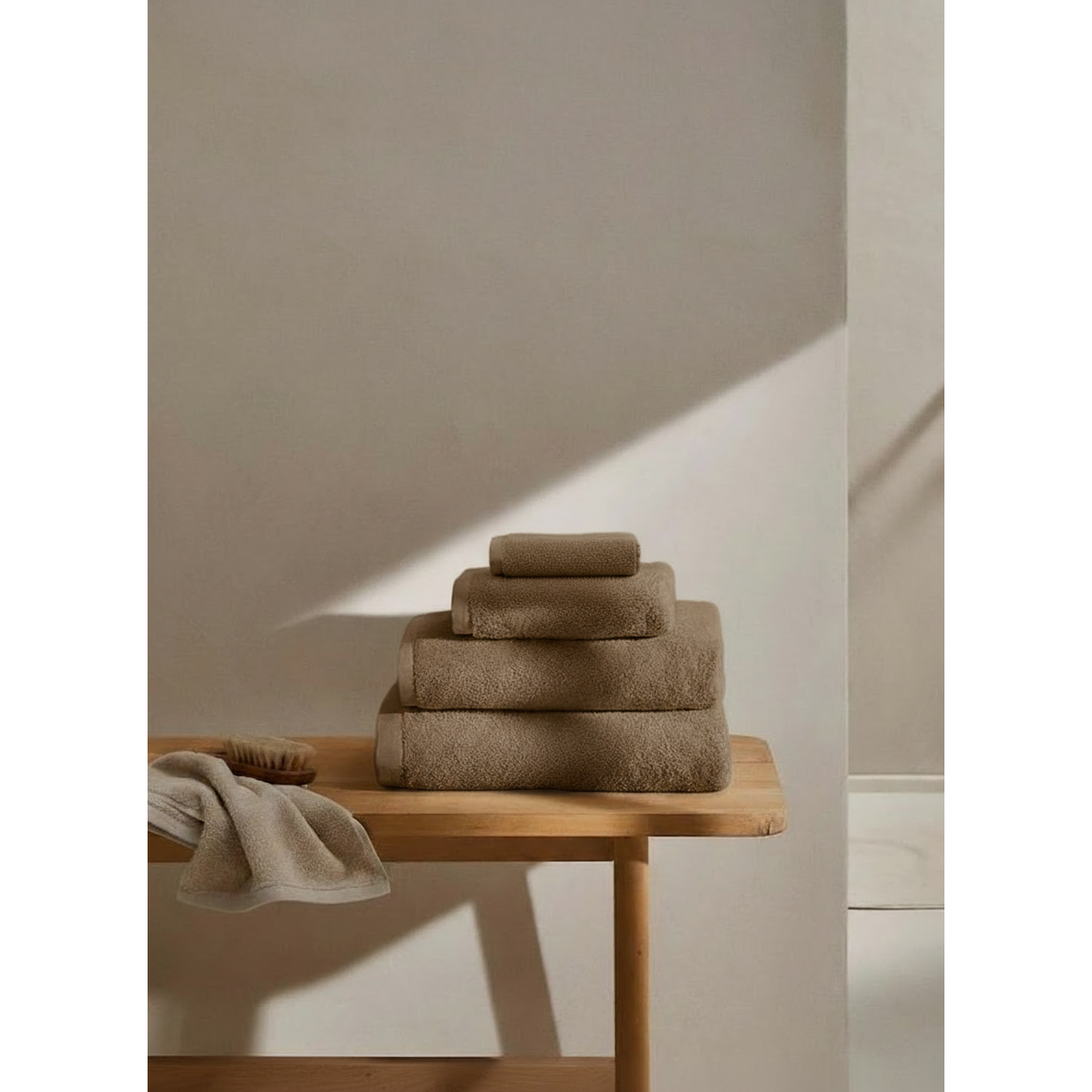 Serviette de bain : Caramel / Serviette de bain XL (100 x 150)